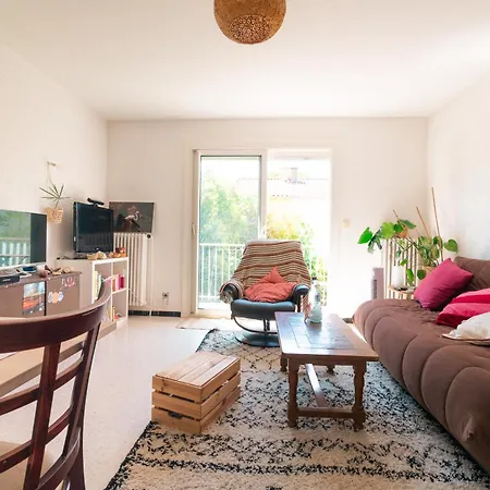 Проживание в семье Privee Dans Charmante Maison Cosy Монпелье